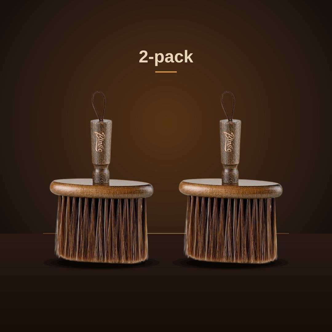 Wooden barista brush 2-pack: two identical brushes