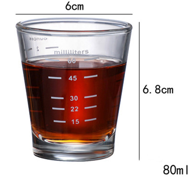 Espresso shot glass with measurements - photo 2