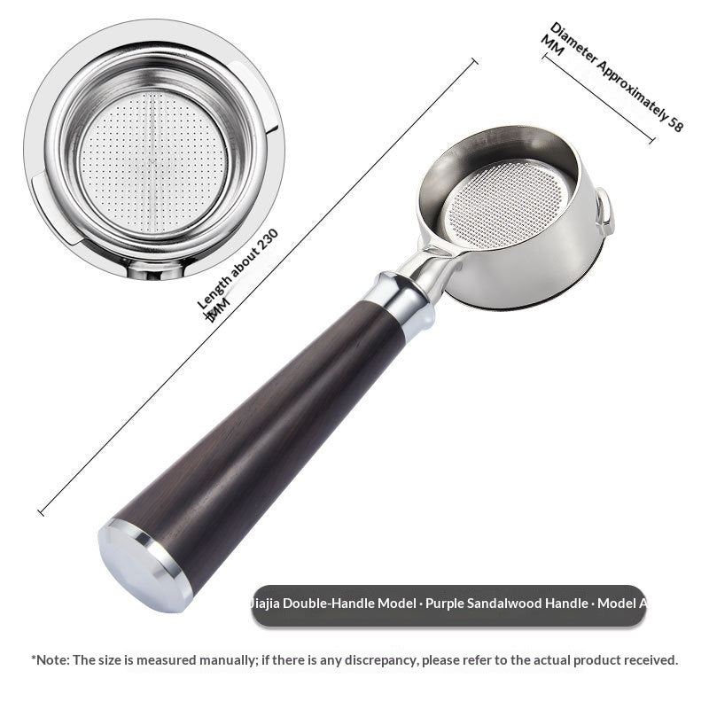 Bottomless portafilter for Breville 54mm - photo 7