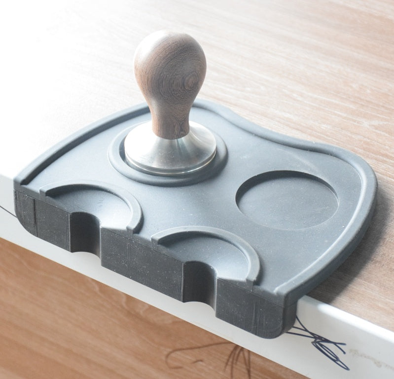 Silicone espresso tamping mat
