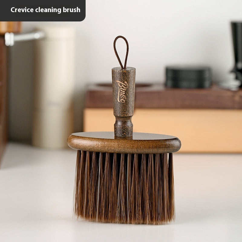 Wooden barista cleaning brush - photo 6
