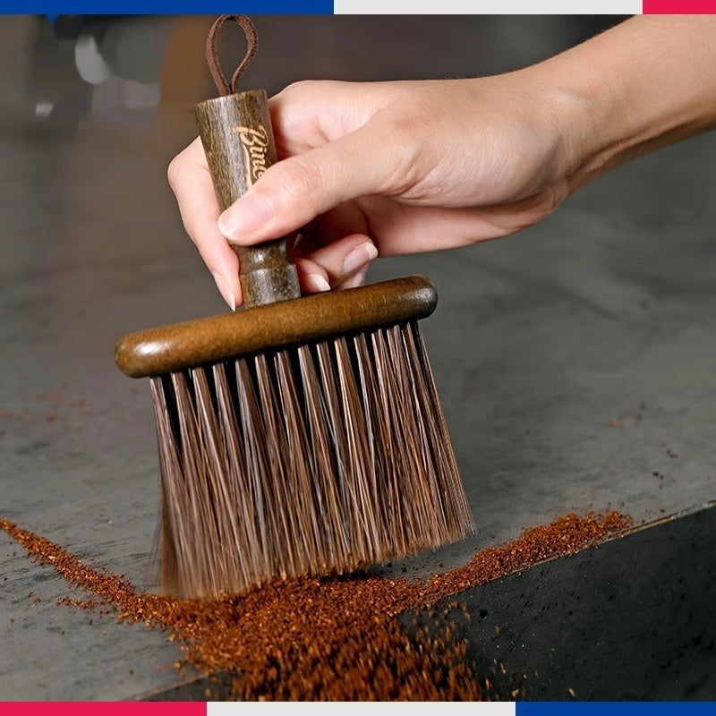 Wooden barista cleaning brush - photo 4