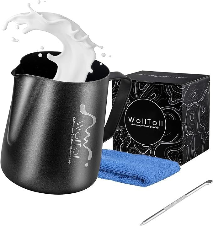 Stainless steel milk frothing pitcher - photo 7