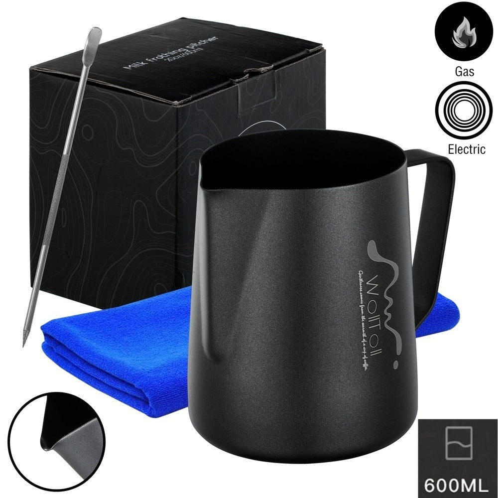 Stainless steel milk frothing pitcher - photo 2